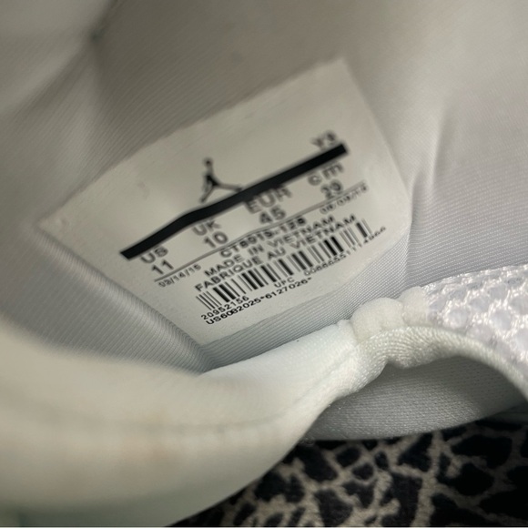 2019Womens Air Jordan 11 Retro 'Vast Grey' size 11 - Picture 6 of 6